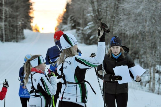 Många deltagare på Rikslägret vinter