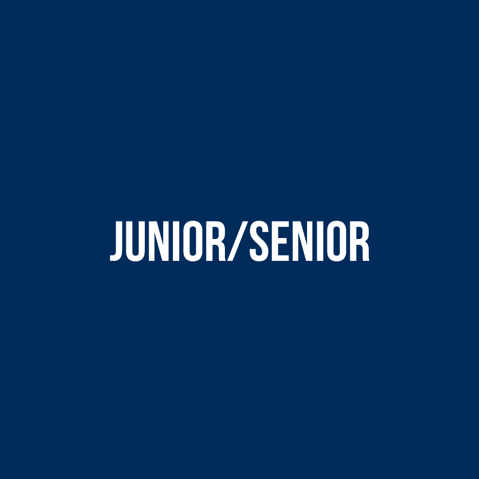 Blå Kvadrat Junior Senior