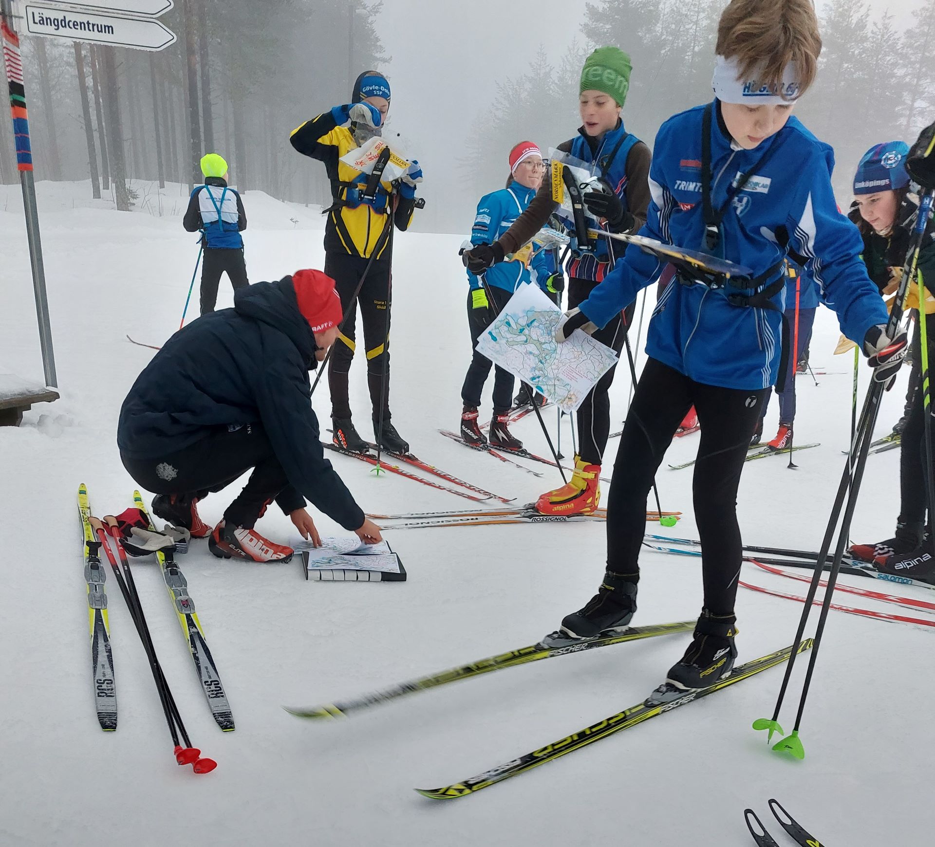 Ungdomar redo för start på Rikslägret Vinter i Grönklitt